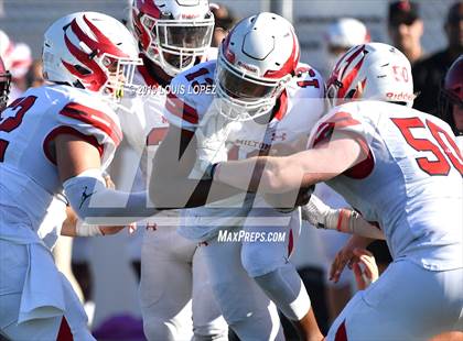 Thumbnail 2 in JSerra Catholic vs. Milton (Trinity League vs. USA Showcase) photogallery.
