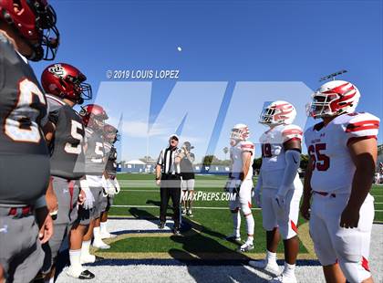 Thumbnail 3 in JSerra Catholic vs. Milton (Trinity League vs. USA Showcase) photogallery.
