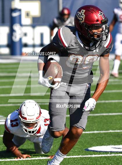 Thumbnail 3 in JSerra Catholic vs. Milton (Trinity League vs. USA Showcase) photogallery.