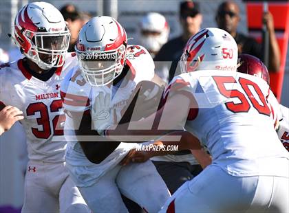 Thumbnail 3 in JSerra Catholic vs. Milton (Trinity League vs. USA Showcase) photogallery.
