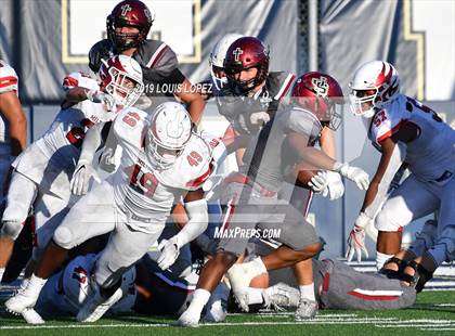 Thumbnail 2 in JSerra Catholic vs. Milton (Trinity League vs. USA Showcase) photogallery.