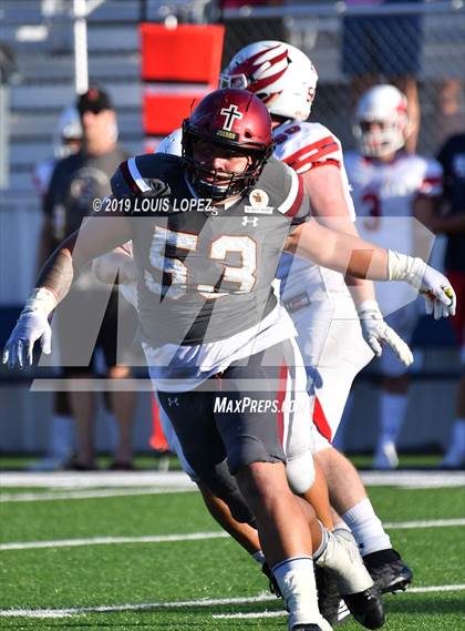 Thumbnail 3 in JSerra Catholic vs. Milton (Trinity League vs. USA Showcase) photogallery.