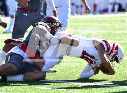Thumbnail 3 in JSerra Catholic vs. Milton (Trinity League vs. USA Showcase) photogallery.