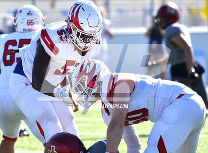 Thumbnail 1 in JSerra Catholic vs. Milton (Trinity League vs. USA Showcase) photogallery.