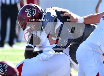 Thumbnail 3 in JSerra Catholic vs. Milton (Trinity League vs. USA Showcase) photogallery.