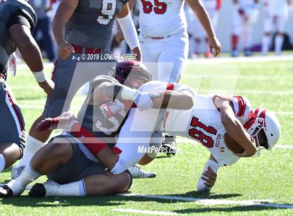 Thumbnail 2 in JSerra Catholic vs. Milton (Trinity League vs. USA Showcase) photogallery.