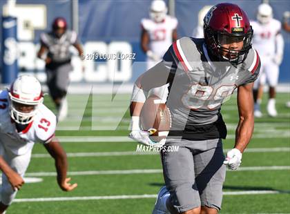 Thumbnail 1 in JSerra Catholic vs. Milton (Trinity League vs. USA Showcase) photogallery.