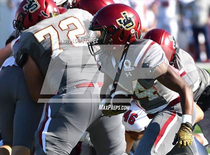 Thumbnail 1 in JSerra Catholic vs. Milton (Trinity League vs. USA Showcase) photogallery.