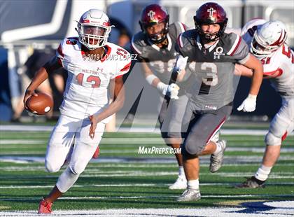 Thumbnail 3 in JSerra Catholic vs. Milton (Trinity League vs. USA Showcase) photogallery.