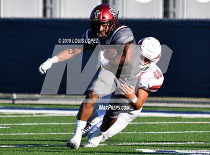 Thumbnail 3 in JSerra Catholic vs. Milton (Trinity League vs. USA Showcase) photogallery.