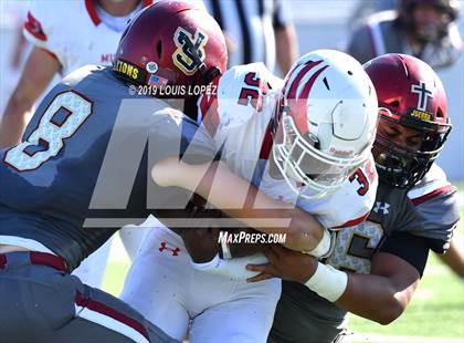 Thumbnail 2 in JSerra Catholic vs. Milton (Trinity League vs. USA Showcase) photogallery.