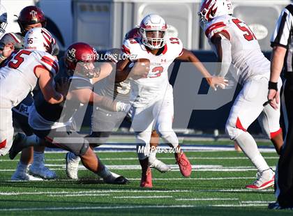 Thumbnail 1 in JSerra Catholic vs. Milton (Trinity League vs. USA Showcase) photogallery.