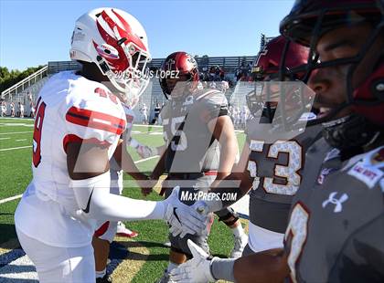 Thumbnail 1 in JSerra Catholic vs. Milton (Trinity League vs. USA Showcase) photogallery.
