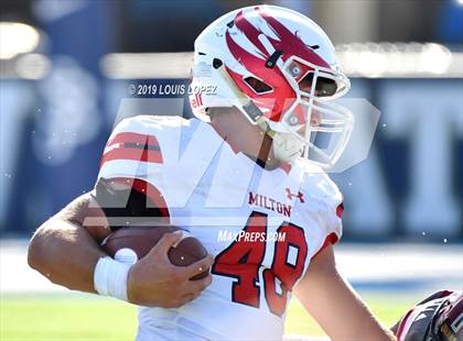 Thumbnail 2 in JSerra Catholic vs. Milton (Trinity League vs. USA Showcase) photogallery.