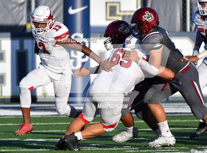 Thumbnail 2 in JSerra Catholic vs. Milton (Trinity League vs. USA Showcase) photogallery.