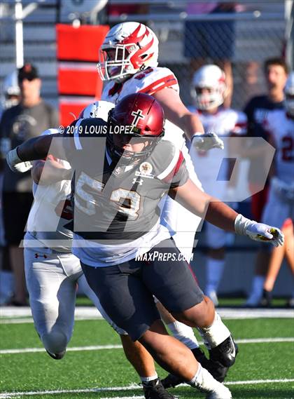 Thumbnail 1 in JSerra Catholic vs. Milton (Trinity League vs. USA Showcase) photogallery.