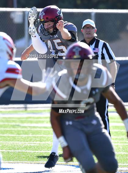 Thumbnail 2 in JSerra Catholic vs. Milton (Trinity League vs. USA Showcase) photogallery.