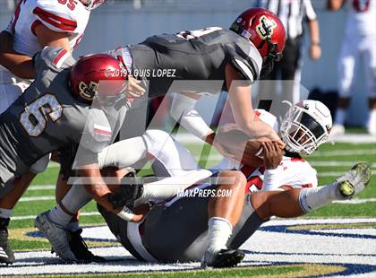 Thumbnail 1 in JSerra Catholic vs. Milton (Trinity League vs. USA Showcase) photogallery.