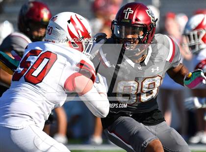Thumbnail 3 in JSerra Catholic vs. Milton (Trinity League vs. USA Showcase) photogallery.