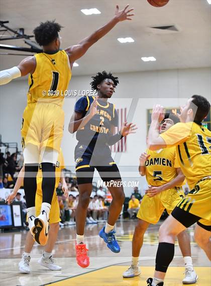 Thumbnail 2 in Rancho Christian vs. Damien (The Classic at Damien) photogallery.