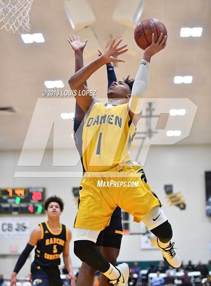 Thumbnail 2 in Rancho Christian vs. Damien (The Classic at Damien) photogallery.