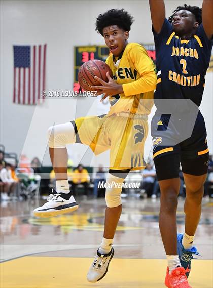 Thumbnail 2 in Rancho Christian vs. Damien (The Classic at Damien) photogallery.