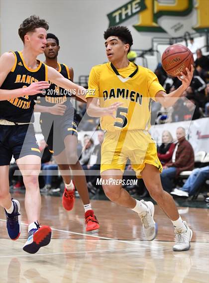 Thumbnail 2 in Rancho Christian vs. Damien (The Classic at Damien) photogallery.