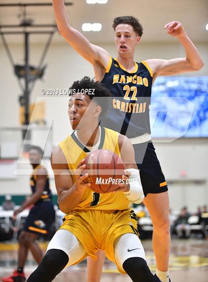 Thumbnail 1 in Rancho Christian vs. Damien (The Classic at Damien) photogallery.