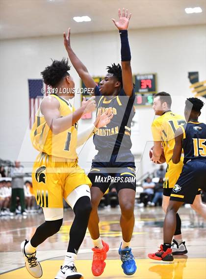 Thumbnail 2 in Rancho Christian vs. Damien (The Classic at Damien) photogallery.