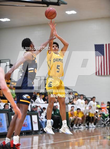 Thumbnail 2 in Rancho Christian vs. Damien (The Classic at Damien) photogallery.