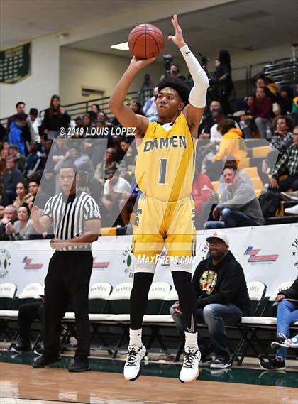 Thumbnail 2 in Rancho Christian vs. Damien (The Classic at Damien) photogallery.