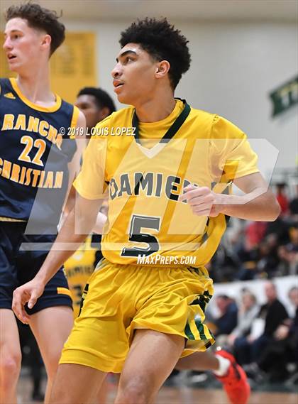 Thumbnail 2 in Rancho Christian vs. Damien (The Classic at Damien) photogallery.