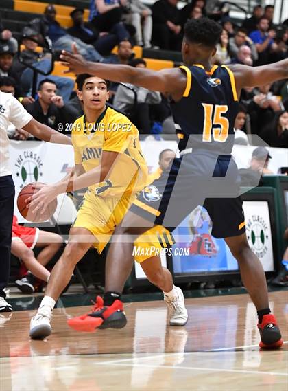 Thumbnail 2 in Rancho Christian vs. Damien (The Classic at Damien) photogallery.