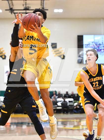 Thumbnail 2 in Rancho Christian vs. Damien (The Classic at Damien) photogallery.