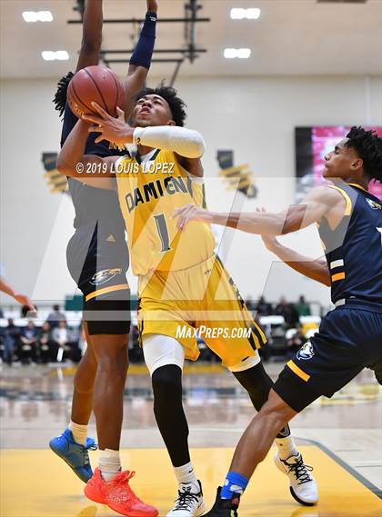 Thumbnail 2 in Rancho Christian vs. Damien (The Classic at Damien) photogallery.