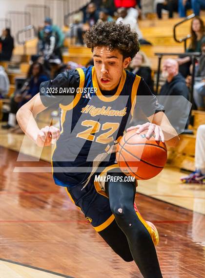 Thumbnail 2 in Friendship Tech Prep Academy vs. Highland (Capital Hoops Mayhem on Military) photogallery.