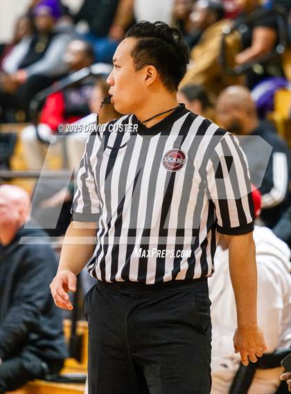 Thumbnail 1 in Friendship Tech Prep Academy vs. Highland (Capital Hoops Mayhem on Military) photogallery.