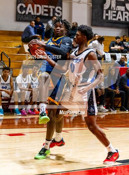 Thumbnail 3 in Friendship Tech Prep Academy vs. Highland (Capital Hoops Mayhem on Military) photogallery.