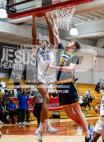 Thumbnail 3 in Friendship Tech Prep Academy vs. Highland (Capital Hoops Mayhem on Military) photogallery.