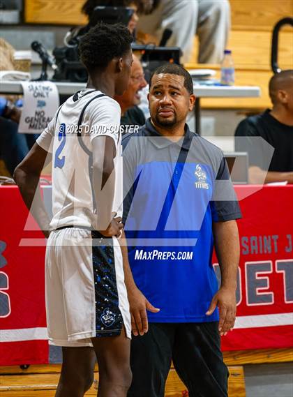 Thumbnail 3 in Friendship Tech Prep Academy vs. Highland (Capital Hoops Mayhem on Military) photogallery.