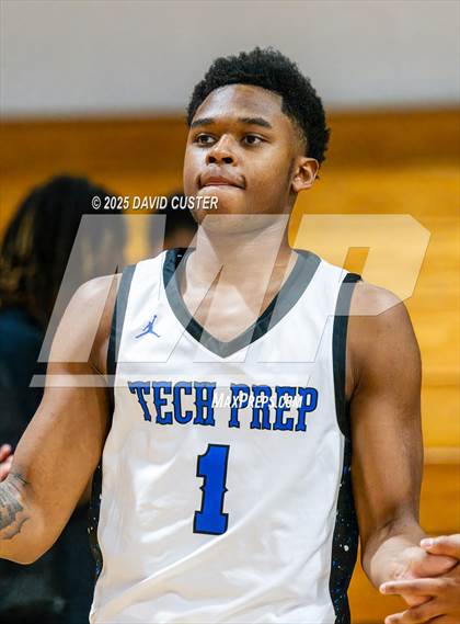 Thumbnail 3 in Friendship Tech Prep Academy vs. Highland (Capital Hoops Mayhem on Military) photogallery.