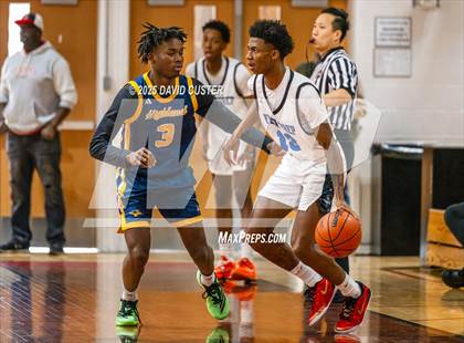 Thumbnail 2 in Friendship Tech Prep Academy vs. Highland (Capital Hoops Mayhem on Military) photogallery.