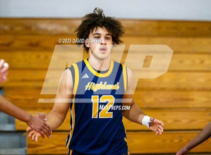 Thumbnail 1 in Friendship Tech Prep Academy vs. Highland (Capital Hoops Mayhem on Military) photogallery.