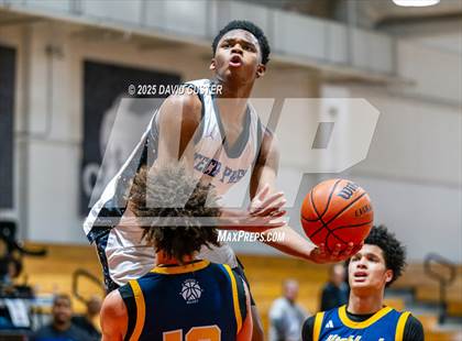 Thumbnail 2 in Friendship Tech Prep Academy vs. Highland (Capital Hoops Mayhem on Military) photogallery.