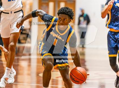 Thumbnail 1 in Friendship Tech Prep Academy vs. Highland (Capital Hoops Mayhem on Military) photogallery.