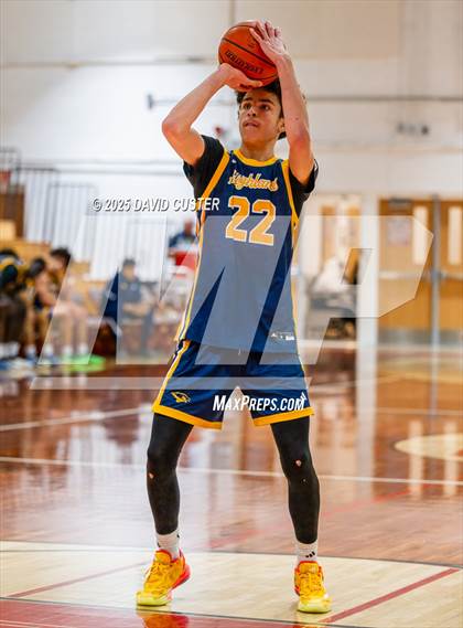 Thumbnail 2 in Friendship Tech Prep Academy vs. Highland (Capital Hoops Mayhem on Military) photogallery.