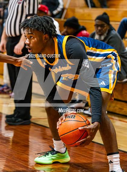 Thumbnail 3 in Friendship Tech Prep Academy vs. Highland (Capital Hoops Mayhem on Military) photogallery.