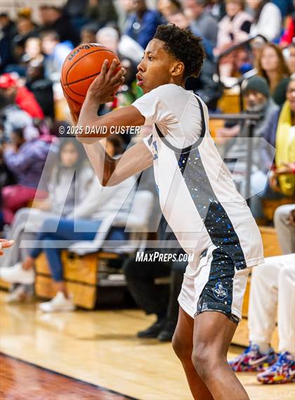 Thumbnail 3 in Friendship Tech Prep Academy vs. Highland (Capital Hoops Mayhem on Military) photogallery.