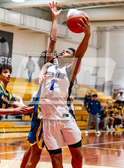 Thumbnail 2 in Friendship Tech Prep Academy vs. Highland (Capital Hoops Mayhem on Military) photogallery.