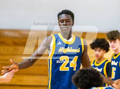 Thumbnail 2 in Friendship Tech Prep Academy vs. Highland (Capital Hoops Mayhem on Military) photogallery.